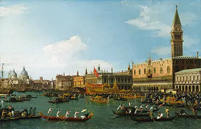 The Bucintoro Canaletto